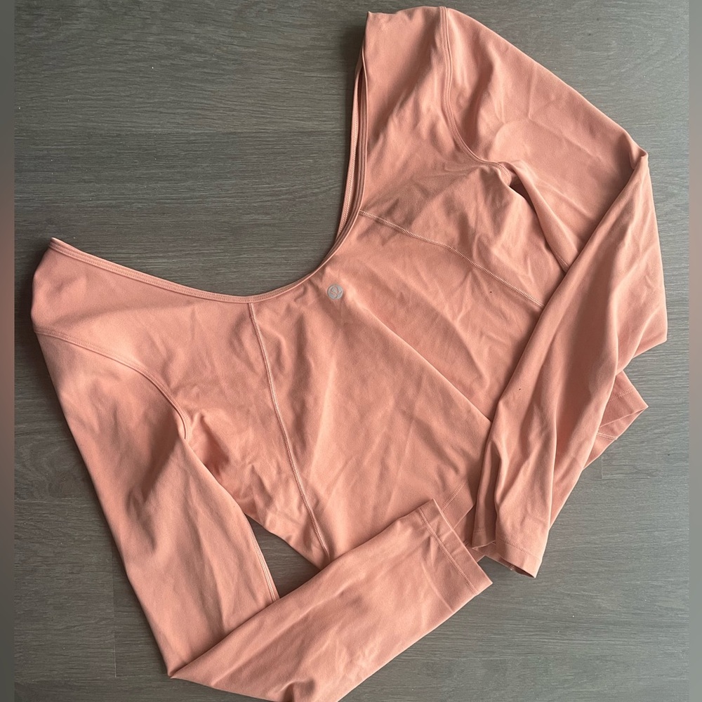 LULULEMON ALIGN long sleeve crop size 8 US